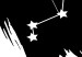 Poster Zodiac signs: Libra - black and white composition with stars and texts 114861 additionalThumb 11