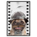 Wall Poster Pug in a Hat - funny fantasy with a mustached dog with a black and white bowtie 116361 additionalThumb 18