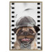 Wall Poster Pug in a Hat - funny fantasy with a mustached dog with a black and white bowtie 116361 additionalThumb 20