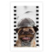 Wall Poster Pug in a Hat - funny fantasy with a mustached dog with a black and white bowtie 116361 additionalThumb 25