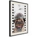 Wall Poster Pug in a Hat - funny fantasy with a mustached dog with a black and white bowtie 116361 additionalThumb 3