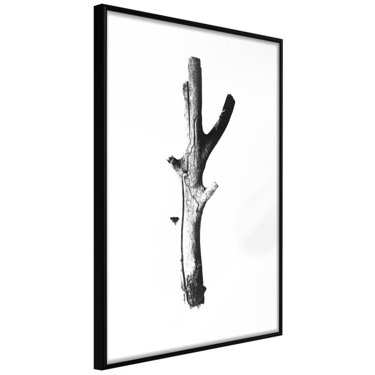 Wall Poster Stick - black and white simple composition with a cut dried tree 116661 additionalImage 8