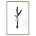 Wall Poster Stick - black and white simple composition with a cut dried tree 116661 additionalThumb 18