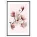 Wall Poster Delicate Magnolias - composition with light pink flowers on a pastel background 117161 additionalThumb 15