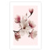 Wall Poster Delicate Magnolias - composition with light pink flowers on a pastel background 117161 additionalThumb 19