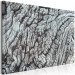 Canvas Tree bark - the structure of nature in monochrome gray 117761 additionalThumb 2