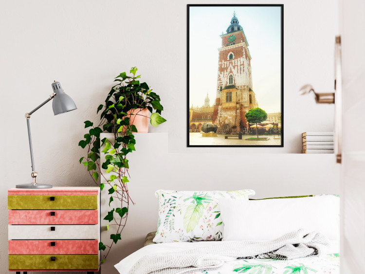 Poster Krakow: Town Hall - architecture of the Krakow city in vibrant colors 118161 additionalImage 3