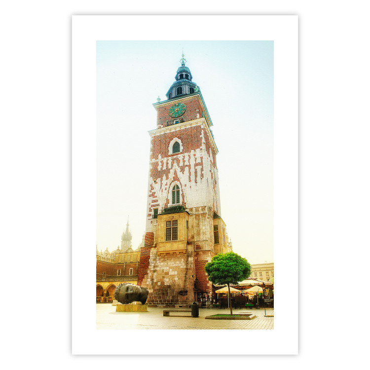 Poster Krakow: Town Hall - architecture of the Krakow city in vibrant colors 118161 additionalImage 19