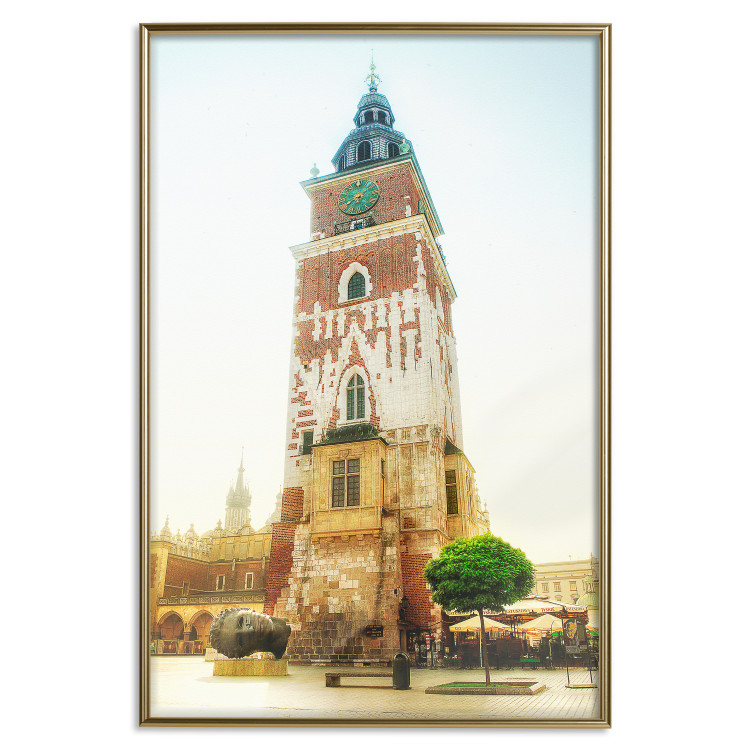 Poster Krakow: Town Hall - architecture of the Krakow city in vibrant colors 118161 additionalImage 16