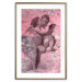 Poster Crimson Kiss - religious composition with two angels and a pink background 118261 additionalThumb 14