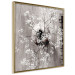 Poster Dried Flowers (Square) - botanical composition with a vase on wood 120461 additionalThumb 5
