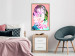 Poster Palm Madonna - portrait of an abstract colorful female face 122361 additionalThumb 7