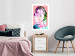 Poster Palm Madonna - portrait of an abstract colorful female face 122361 additionalThumb 2