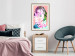Poster Palm Madonna - portrait of an abstract colorful female face 122361 additionalThumb 17
