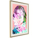 Poster Palm Madonna - portrait of an abstract colorful female face 122361 additionalThumb 2
