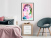 Poster Palm Madonna - portrait of an abstract colorful female face 122361 additionalThumb 16