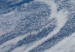 Canvas Art Print Space flight - a satellite photo of the Earth and the cloud band 123161 additionalThumb 4
