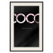 Poster I Am Fashion - pink English text on a contrasting black background 125761 additionalThumb 18