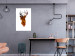 Canvas Print Deer in the Morning (1 Part) Vertical 126661 additionalThumb 3