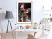 Poster Marufi - portrait of abstract black dog with colorful accents 128361 additionalThumb 13