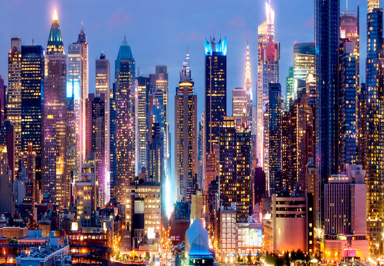 Large canvas print New York Nights [Large Format] 128661 additionalImage 5
