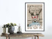 Wall Poster Sailor Deer - humorous retro-style abstraction with text in the background 129161 additionalThumb 18