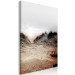 Canvas Art Print Path Through Dunes (1-piece) Vertical - beach landscape with sea backdrop 130361 additionalThumb 2
