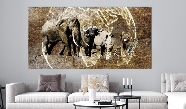 Large canvas print Memories from Africa II [Large Format] 131861 additionalImage 6