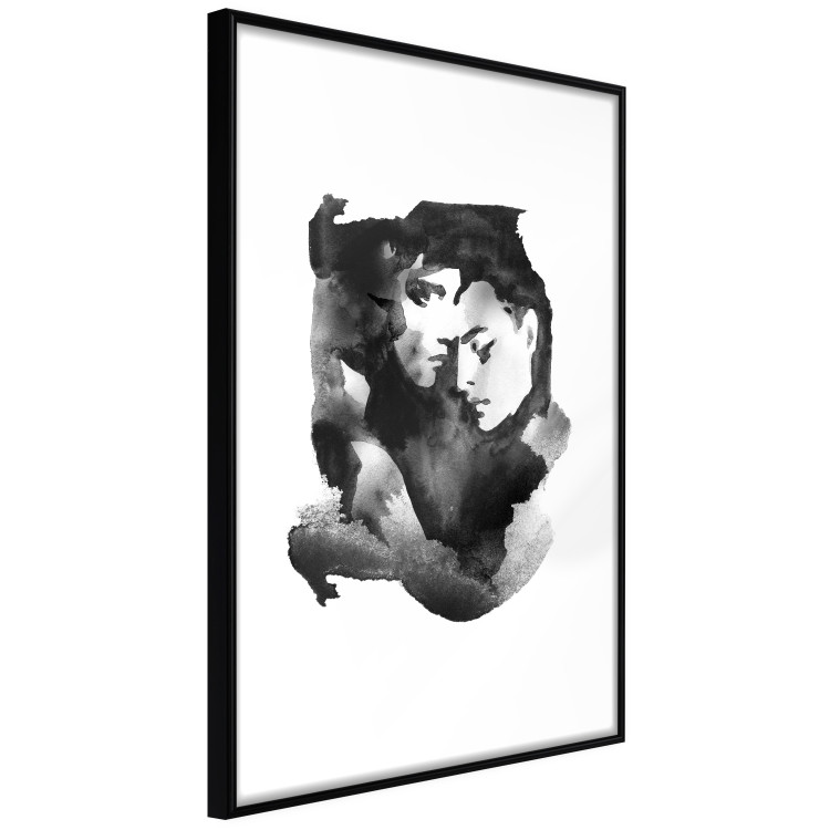 Wall Poster Love Longing - romantic couple on a solid white background 132161 additionalImage 8