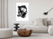 Wall Poster Love Longing - romantic couple on a solid white background 132161 additionalThumb 2