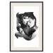 Wall Poster Love Longing - romantic couple on a solid white background 132161 additionalThumb 19