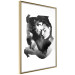 Wall Poster Love Longing - romantic couple on a solid white background 132161 additionalThumb 14