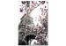 Canvas Magnolias in the Sun of Paris (1-piece) Vertical - spring magnolias 132261