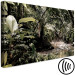 Canvas Print Sepia Jungle (1-piece) Wide - stroll through an exotic forest 138261 additionalThumb 6