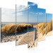 Canvas Unguarded beach - 5 pieces 142061 additionalThumb 2