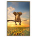 Poster Elephant and Sunflowers [Poster] 142861 additionalThumb 25