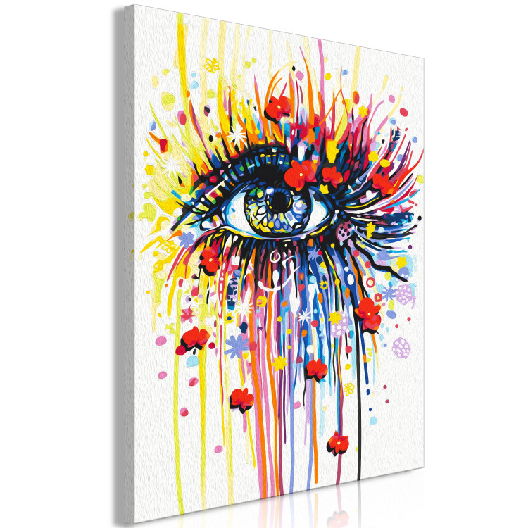 Paint by number Flowery Eye 143661 additionalImage 6