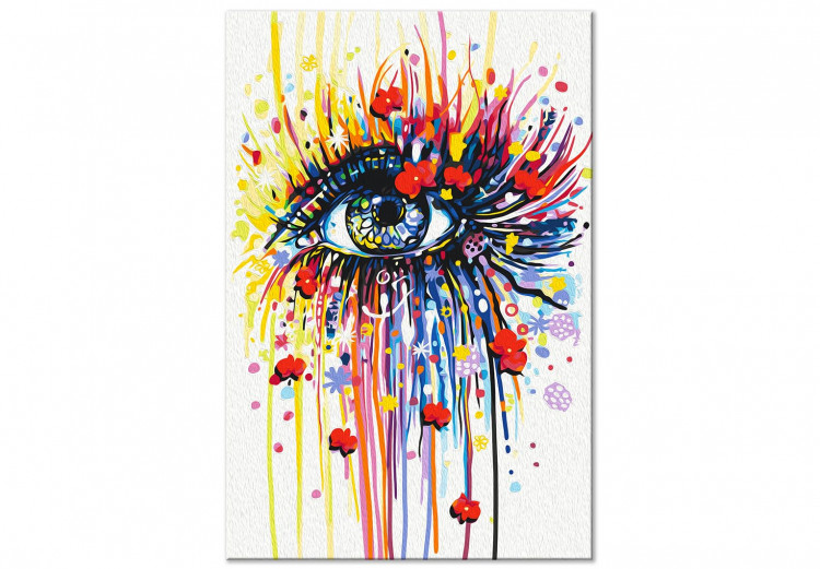 Paint by number Flowery Eye 143661 additionalImage 4