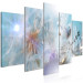 Canvas Dandelion Composition (5-piece) - abstraction in fluffy flowers 149261 additionalThumb 2