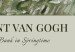 Canvas Print The Riverside in Spring - Van Gogh’s Reproduction in Shades of Green 150061 additionalThumb 5