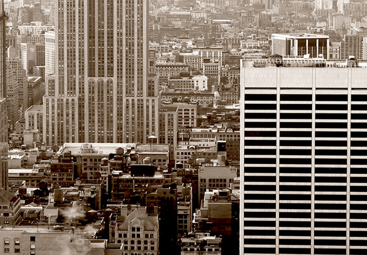 Large canvas print Monochrome New York City Skyline II [Large Format] 150761 additionalImage 4