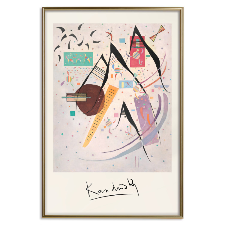 Wall Poster Black Dots - Kandinsky’s Colorful and Disorderly Composition 151661 additionalImage 23