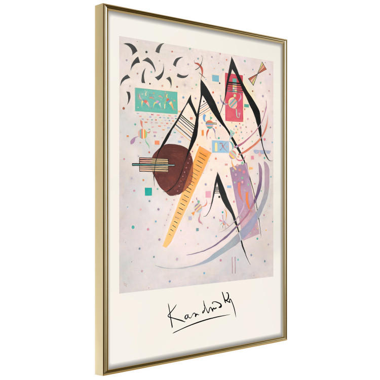 Wall Poster Black Dots - Kandinsky’s Colorful and Disorderly Composition 151661 additionalImage 4