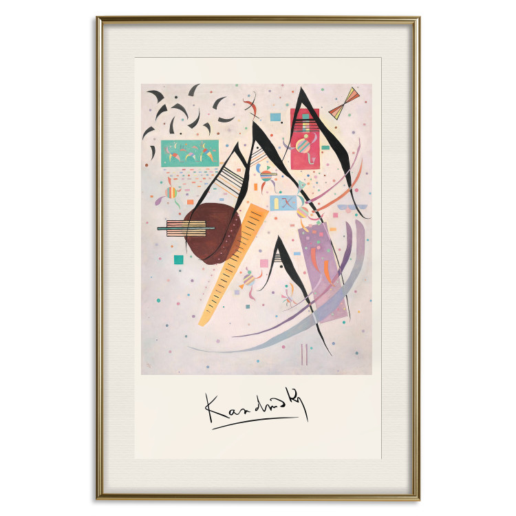 Wall Poster Black Dots - Kandinsky’s Colorful and Disorderly Composition 151661 additionalImage 25