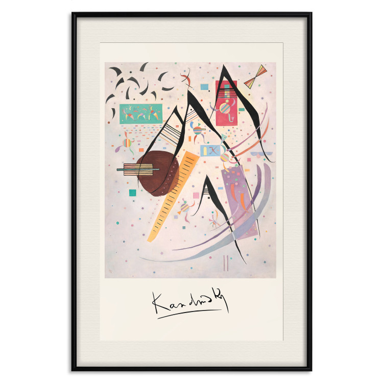 Wall Poster Black Dots - Kandinsky’s Colorful and Disorderly Composition 151661 additionalImage 26