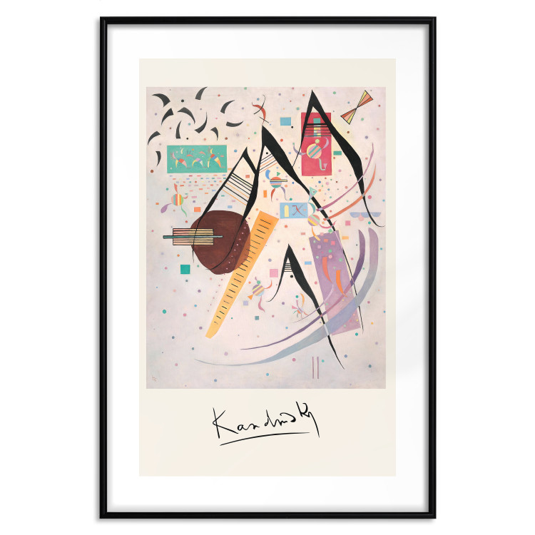 Wall Poster Black Dots - Kandinsky’s Colorful and Disorderly Composition 151661 additionalImage 19