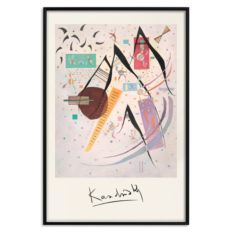 Wall Poster Black Dots - Kandinsky’s Colorful and Disorderly Composition 151661 additionalImage 22