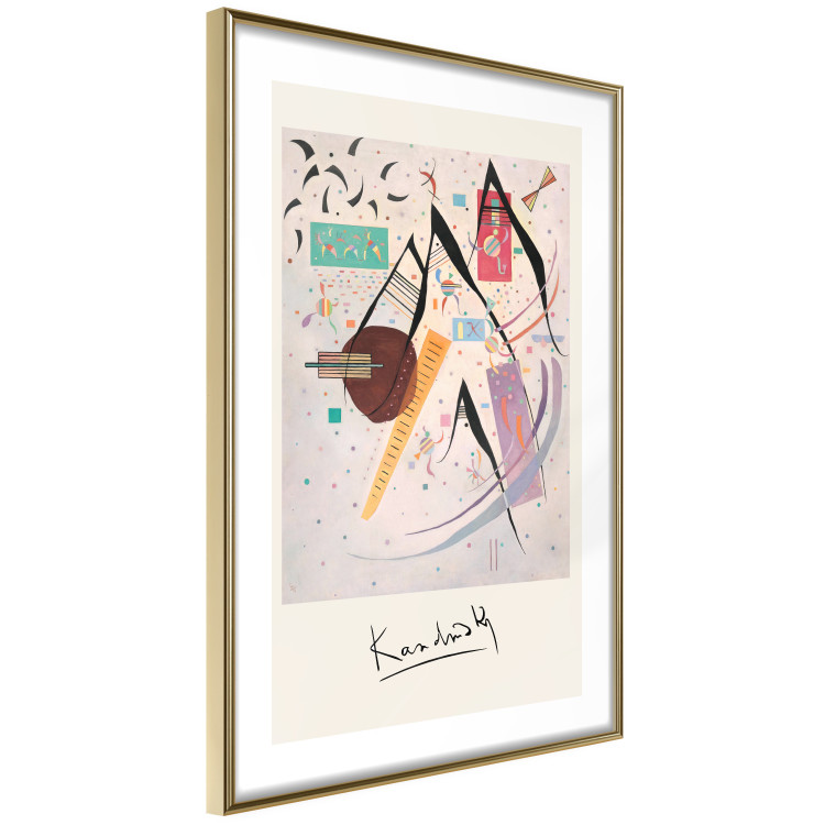 Wall Poster Black Dots - Kandinsky’s Colorful and Disorderly Composition 151661 additionalImage 6