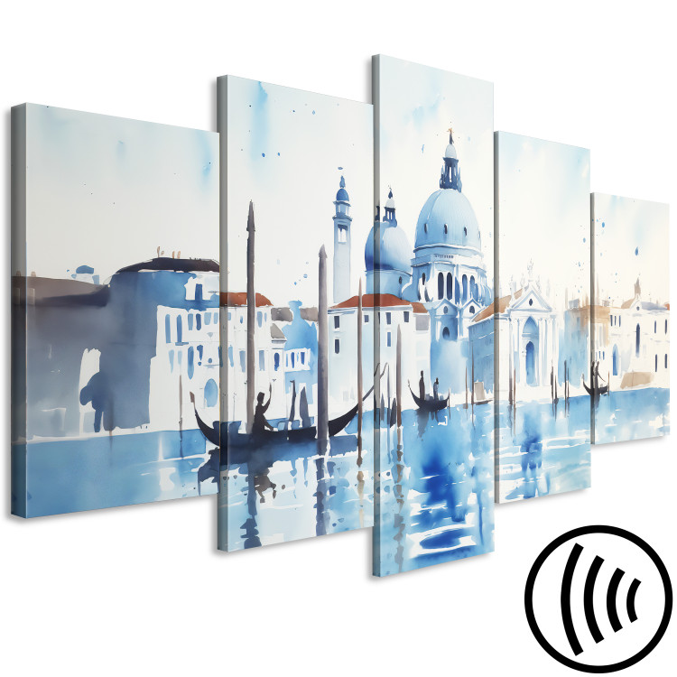 Canvas Print Venice - Scenic Landscape with Historic Architecture in the Background 151961 additionalImage 6