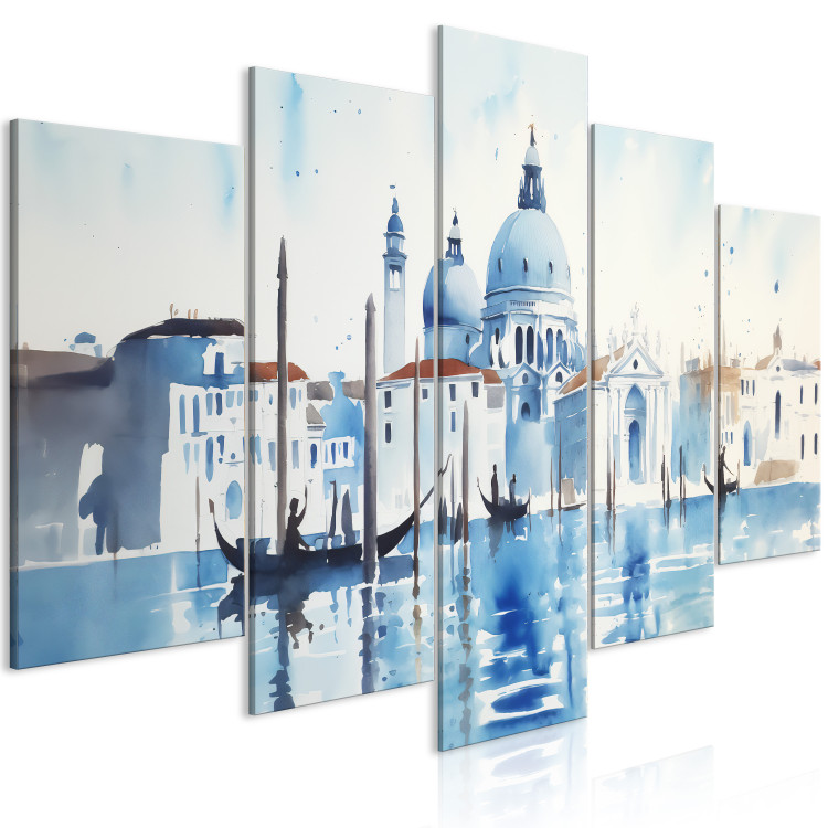 Canvas Print Venice - Scenic Landscape with Historic Architecture in the Background 151961 additionalImage 2
